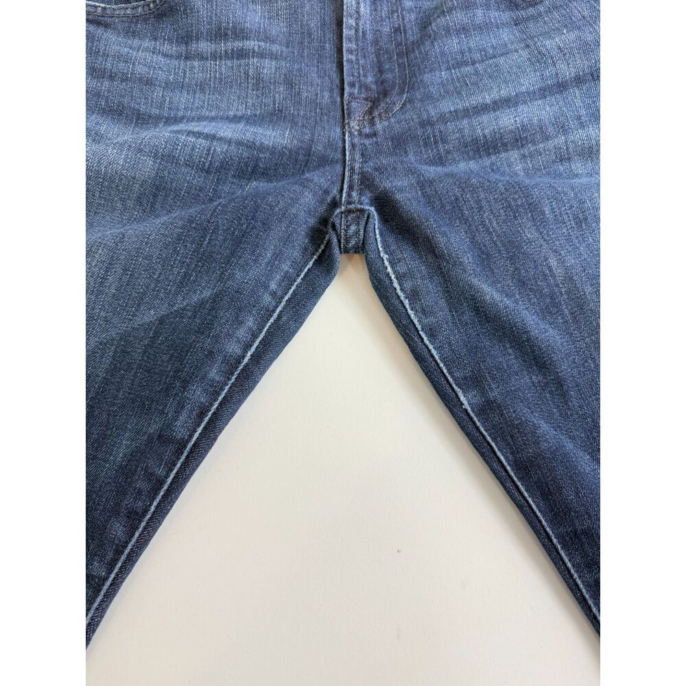 7 For All Mankind Women's Gwenevere Skinny Jeans Distressed Size 27 - Picture 4 of 12